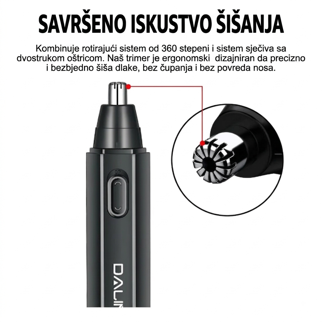 Profesionalni trimer za nos i uši