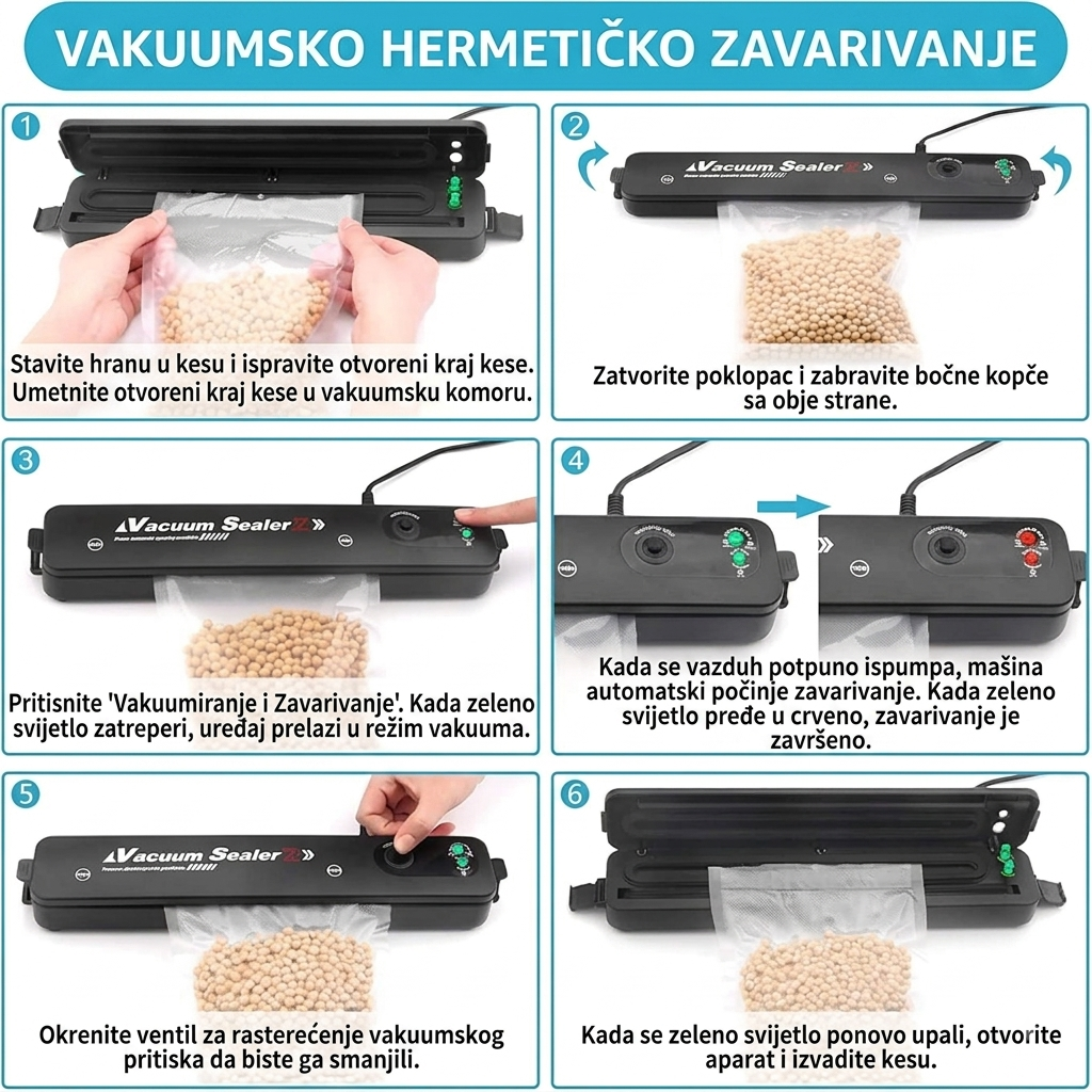 Aparat za vakumiranje hrane